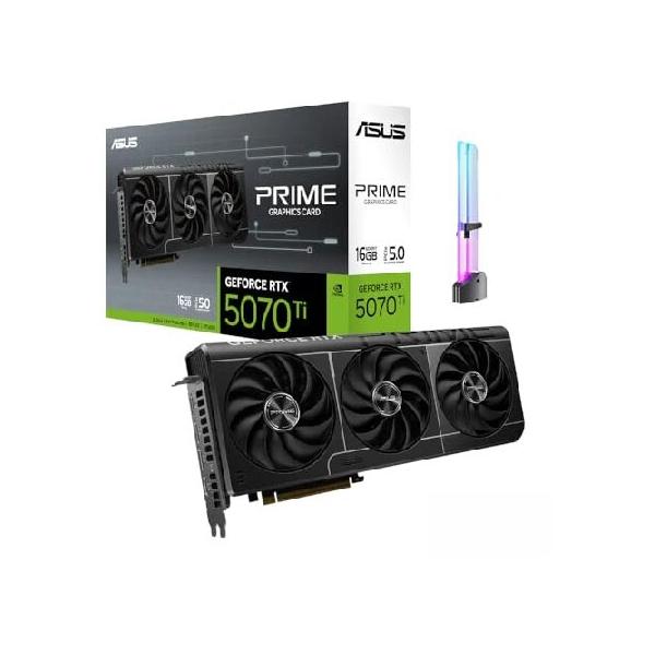 ASUS（エイスース） ASUS Prime RTX 5070 Ti OC 16GB GDDR7 GPU、PCIe