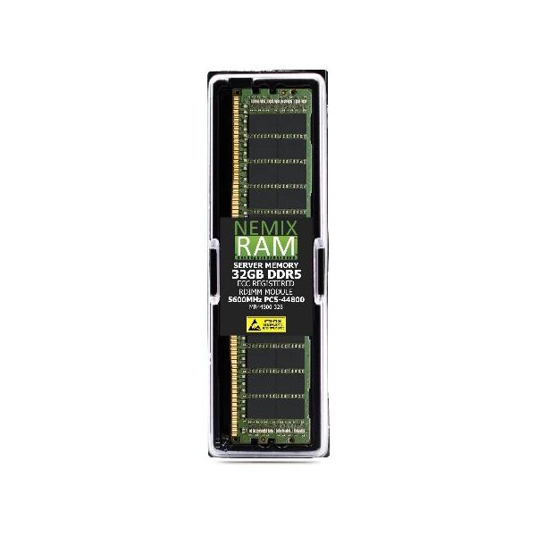 32GB DDR5 5600MHz PC5-44800 2Rx8 1.1V CL46 288ピン ECC 登録済み