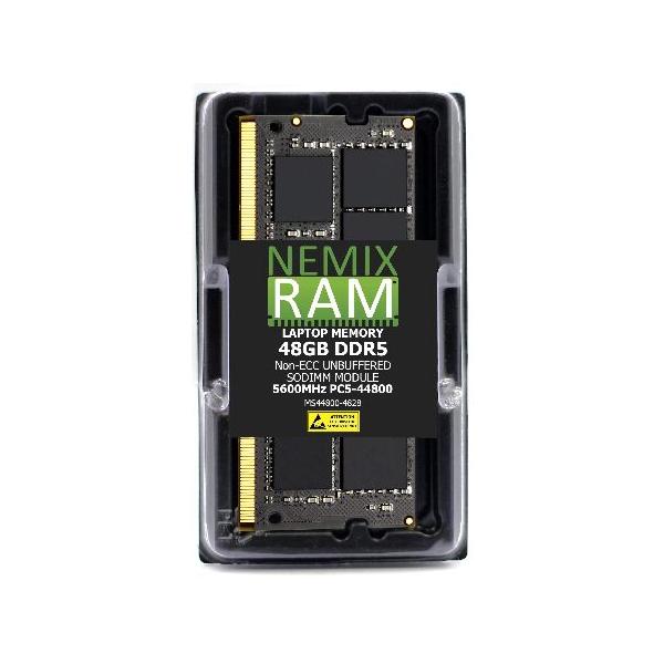 48GB DDR5 5600MHz ノートパソコン RAM (1x48GB) - PC5-44800 SODIMM