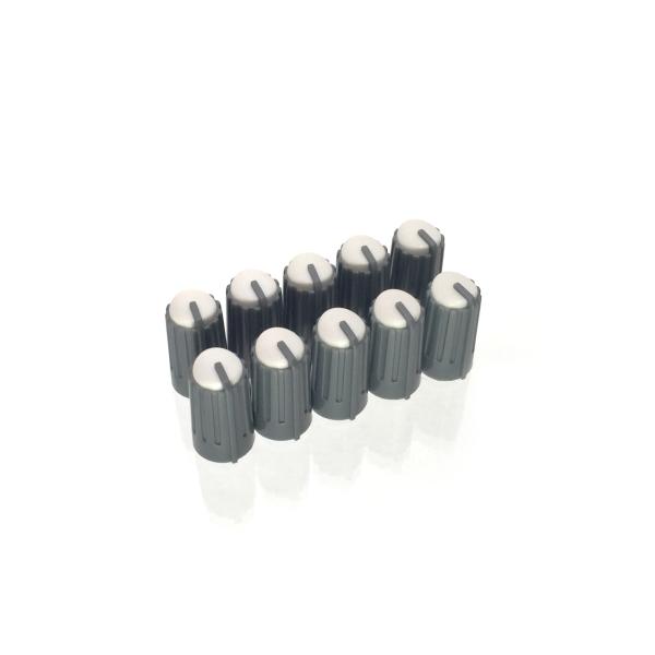 ミキサー用ツマミ 計357個セット Φ6mm Dカット（FOSTEX 2440） techspace_202006gtp0088
