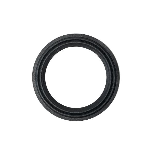 ＊この商品は以下内容の難あり商品です。　・外周のカット不具合品　・表面に傷、汚れあり　（複数在庫あり、お送りするものが写真のものとは限りません。）　（お送りする個体はお選び頂けません。）スピーカーユニット用布エッジ8インチ・ユニット用 外径...