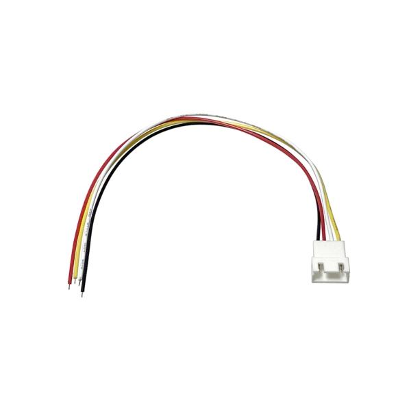 基盤配線用XH2.54コネクタ付きケーブルメス4ピン・タイプケーブル長さ：20cmケーブル太さ：1.3mm電子機器の基盤上の配線用として一般的に使用されているコネクタです。既存ケーブルの延長用や、断線ケーブルの修理交換用にお使い頂けます。＜...