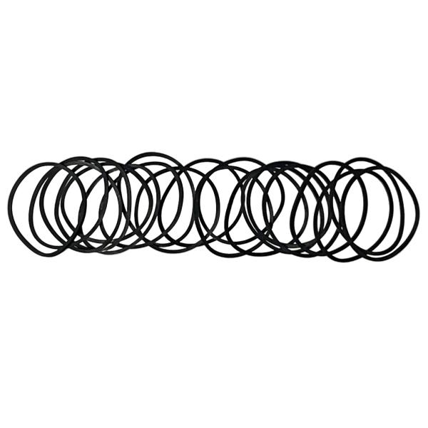 CD/DVD/BDドライブなどの光学ドライブ修理用角ベルト20本セット折長（二つ折りの長さ）48mm 幅1mm内径約28〜29mm幅（太さ）、伸び易さ（硬さ）はロットによりバラつきがあります。内径サイズが若干異なるものが含まれている場合がご...