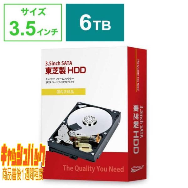 10000円キャッシュバック 東芝 TOSHIBA DT02ABA600[6TB 3.5インチ