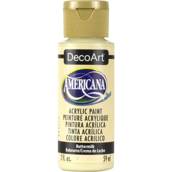 DecoArt デコアート アクリル絵具 アメリカーナ バターミルク DA-003 2oz.