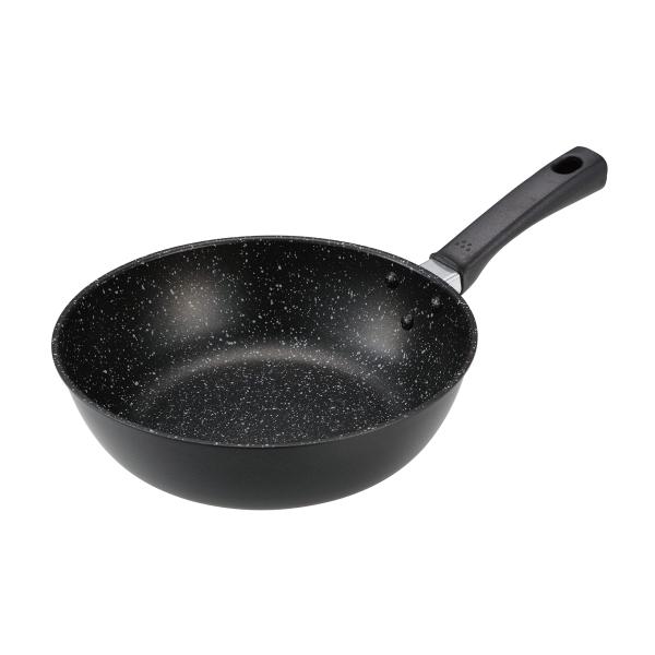 貝印 Kai Corporation  KAI 軽い 軽量 高熱効率 炒め鍋 深型 フライパン 24cm ガス火専用 PFOA PFOS フリー K