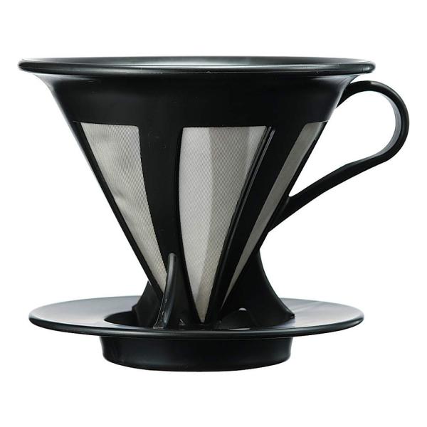 HARIO ハリオ  ドリッパー カフェオール コーヒー ドリップ 1~4杯用 ブラック CFOD-02-B