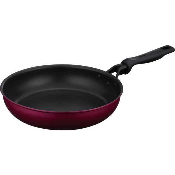 サーモス デュラブルシリーズ フライパン 28cm レッド IH対応 KFM-028 R