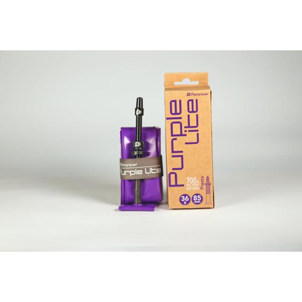 他サイト： パナレーサー Panaracer  パープルライト 超軽量 TPUチューブ 700×23~32C 仏式 85mmバルブ TW723-32F85-PLの商品画像