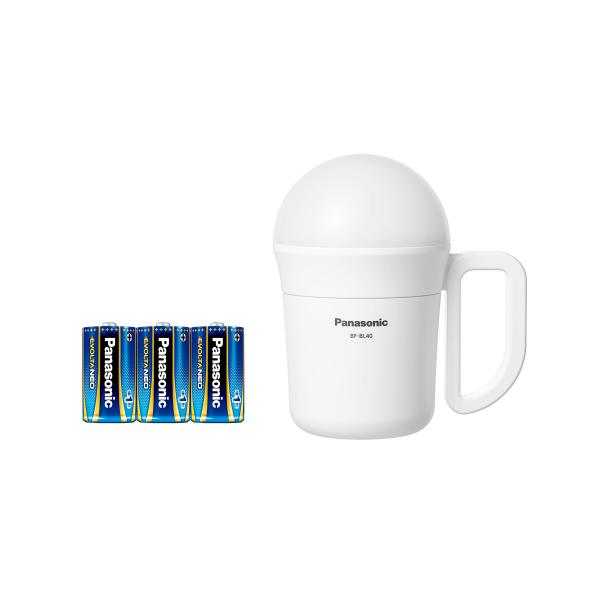 パナソニック LEDランタン 乾電池エボルタNEO付き強力ランタン でかランタン ランタンと懐中電灯の2WAY とにかく明るい800ルーメン 防滴仕