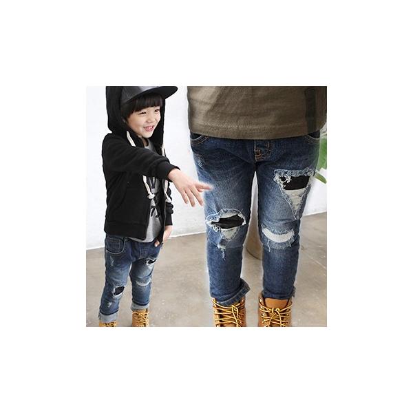 韓国子供服 Wittyboy ジュニアサイズ リメイク風ビンテージダメージデニムパンツ 160cm Buyee Buyee 日本の通販商品 オークションの代理入札 代理購入