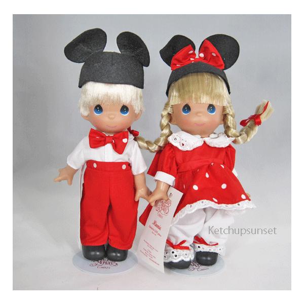 SALE!!プレシャスモーメンツ 2005年ディズニーコンベンション限定 Precious Moments  Doll WDW Convention 2005 Limited Mickey&Minnie