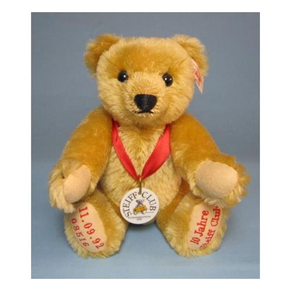SALE！！テディベア シュタイフ　2002年 ドイツ　シュタイフクラブ 限定 10thAnniversaryBear