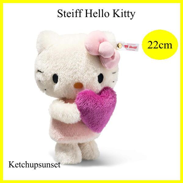 【2026年秋冬予約商品】シュタイフ Steif  Hello Kitty 2026年世界限定 ハロー キティ　サンリオ　キティのぬいぐるみ　