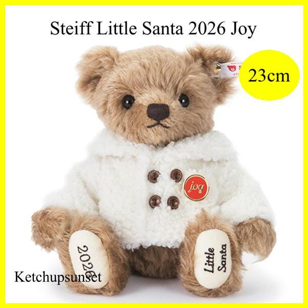 【2026年秋冬予約商品】シュタイフ steiff 2025年日本限定 リトルサンタ Steiff Little Santa 2025 テディベア クリスマス プレゼント