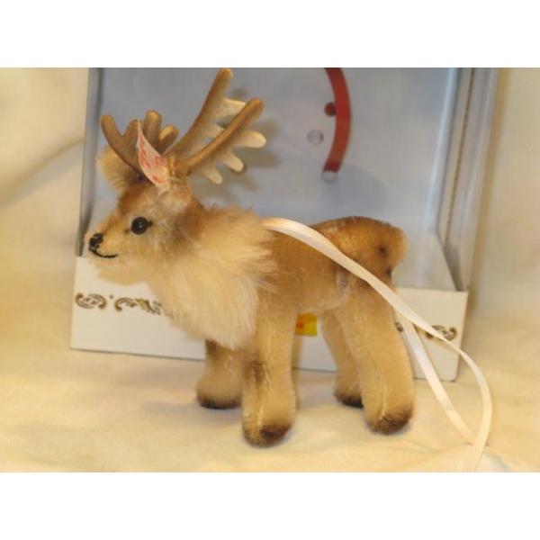 Steiff シュタイフ ぬいぐるみ トナカイ アニマル ドイツ製 ブラウン