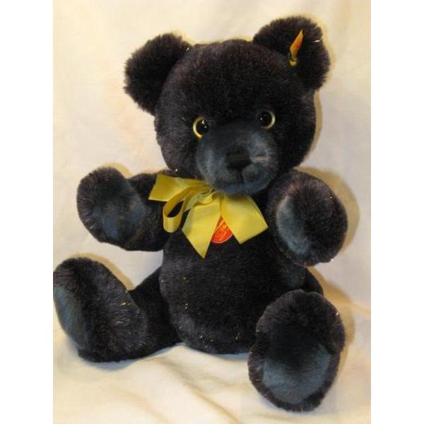 Steiff ダークブルー ぬいぐるみ 約35cm Steiff ダークブルー ぬいぐるみ 約35cm Steiff ダークブルー