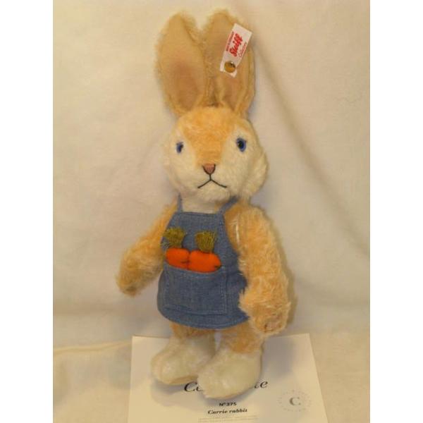 シュタイフ　イースターラビットCarrie(新品)世界限定1000体 Steiff（シュタイフ） シュタイフ/Steiff☆2023年USA限定1000体
