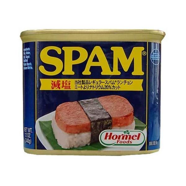 ★期間限定値下げ★スパム うす塩味 48缶（1缶360円）340g SPAM スパム減塩（48缶セット） : ショップ ティーチ Yahoo!店 - 通販