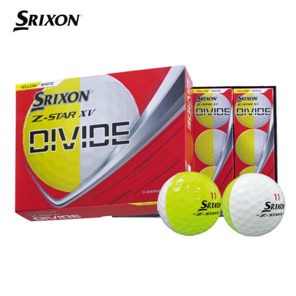 SRIXON スリクソン Z-STAR XV DIVIDE ディバイド 2025 ゴルフボール Z