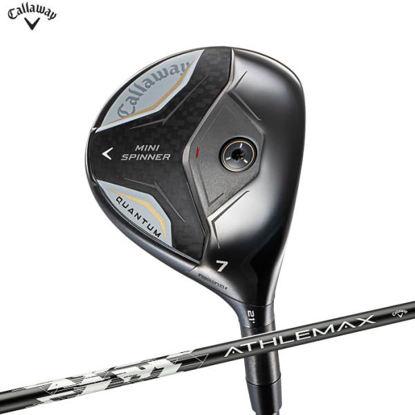 美品　Callaway クアンタム　ミニスピナー 9W(24度) 60 S Callaway（キャロウェイ） QUANTUM MINI SPINNER フェアウェイ