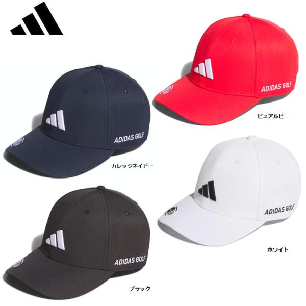 アディダス KUH26 サイドロゴキャップリサイクル素材を一部使用した、クラシックなゴルフキャップ。6パネル構造でカーブのついたつばをあしらった、クラシックなツアースタイル。この製品には、リサイクル素材を50%以上使用している。これまで作ら...