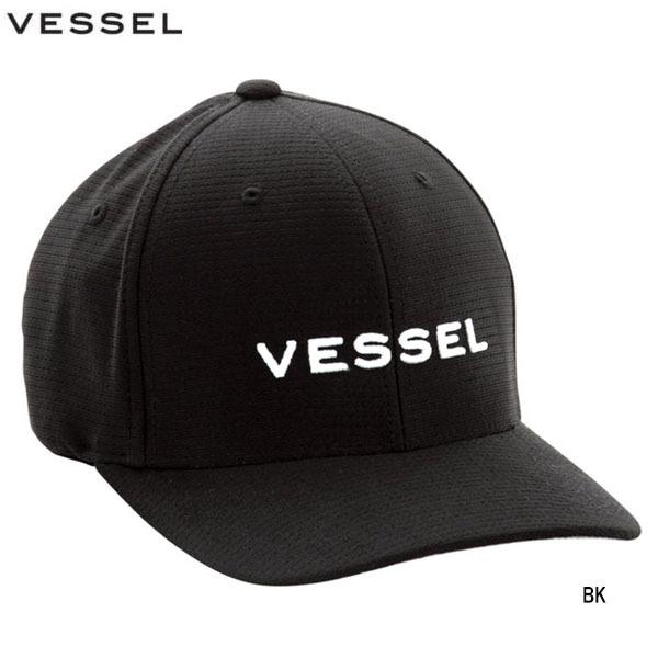 【新品・未使用】VESSEL Tour Performance キャップ VESSEL VESSEL HAT Stretch Fit ストレッチフィット VH1901 ゴルフ