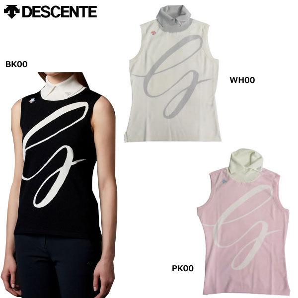 DESCENTE GOLF デサントゴルフ タートルネックスリーブレス