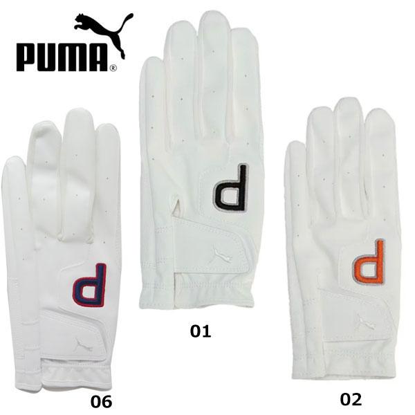 PUMA プーマ 042018 Pグローブ ゴルフグローブ 左手グリップ力とフィット感を両立した汎用性に優れたゴルフグローブ。手のひらの擦れ安い部分は２重構造で耐久性アップ。指待ちにストレッチ素材を配置することで伸縮性と通気性を確保し快適な...