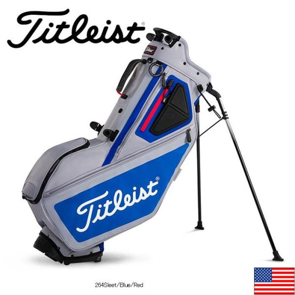 blue titleist golf bag
