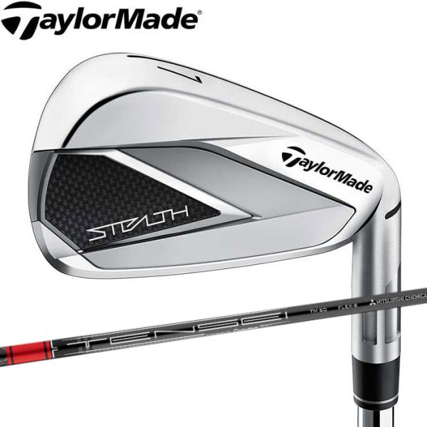 【美品】テーラーメイド ステルスアイアンTENSEI　RED 60 Ｓ ＃6~P TaylorMade テーラーメイド ステルス アイアン 6-PW/5本セット