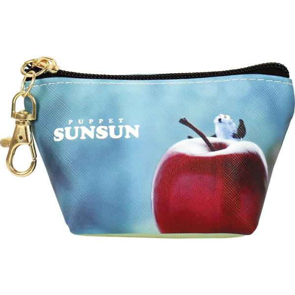 パペットスンスン 三角ミニポーチ アップル ティーズファクトリー