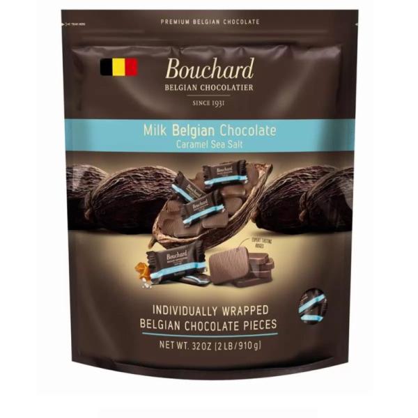 ブシャール ミルクカラメル シーソルト 910g コストコ直送 スイーツ チョコ BOUCHARD