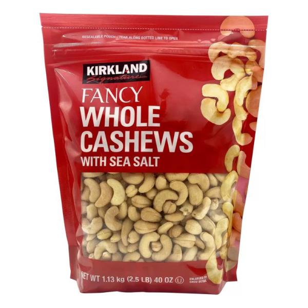 カークランドシグネチャー カシューナッツ シーソルト 1.13kg コストコ直送 おやつ おつまみ