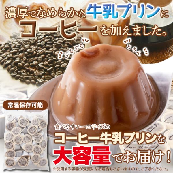 ひとくち コーヒー牛乳プリン 40個  お徳用  ポイント スイーツ 送料無料
