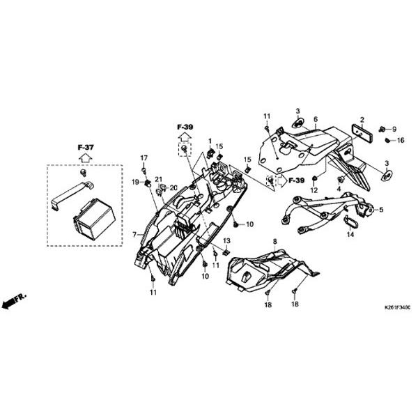 z_  GROM@Op ~[ COMP Б@ GROM / GROM 125 HONDA