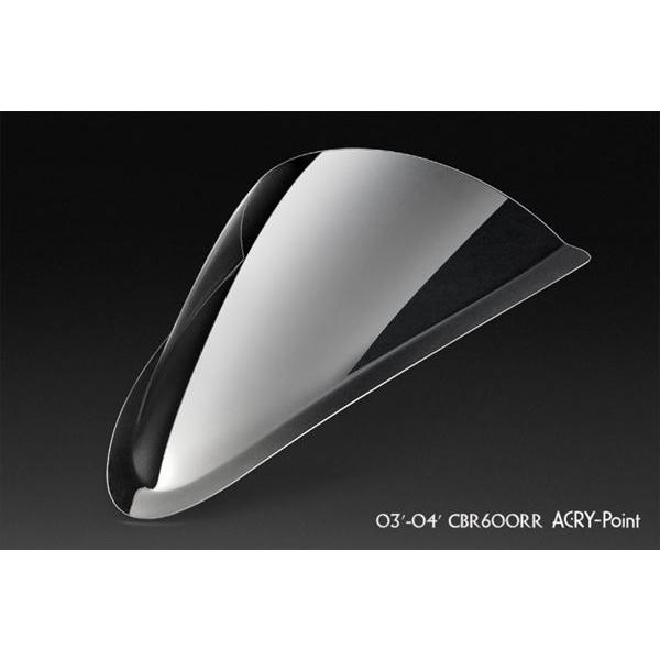確認用 アクリポイント 4580423290166 品番:110220 HONDA 03-04CBR600RRクリア
