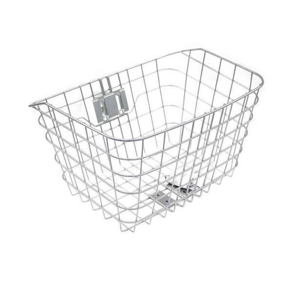 【asahi(アサヒ) 】 【4562333376659】 56181000 あさひ 大型前ワイヤーカゴ シルバーフロント用の大型ワイヤーカゴ　仕様・性能サイズ(最大) 横幅405mmｘ高さ245mmｘ奥行き330mm付属 固定ネジ、説明書...