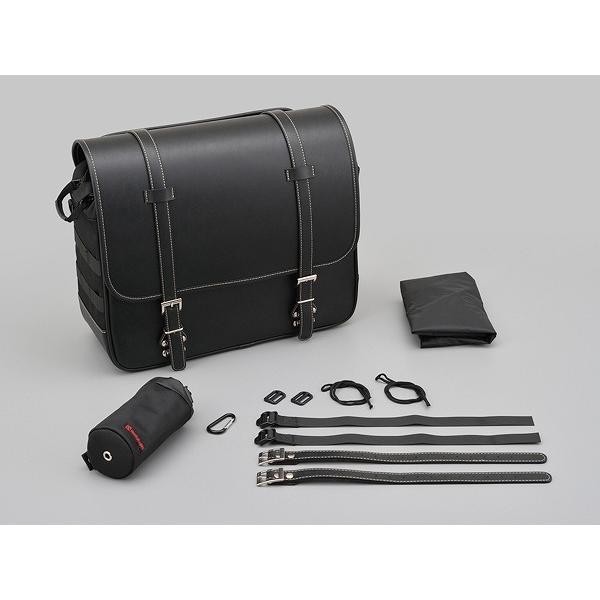 デイトナ　ヘンリービギンズ　サドルバック　サイドバック 22Ｌ　(未使用) デイトナ DAYTONA ヘンリービギンズ サドルバッグ DHS-19 ブラック 22L