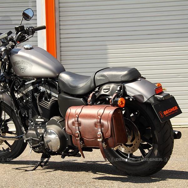 4524486070563   DEGNER fOi[   VZeBbNU[ThobO/SYNTHETIC LEATHER SADDLEBAG uE    WEBK
