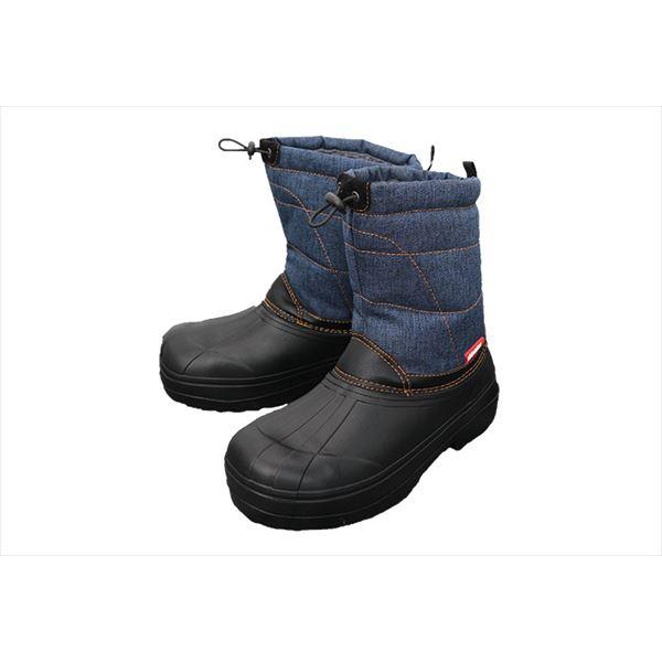 サイズ：M /L /LL/ XLカラー：デニム素材アッパー：EVA靴底：合成ゴム特長樹脂製先芯非常に軽量なEVA素材の先芯入長靴です。ソール接地面には滑りにくい合成ゴムを貼り合わせ耐滑摩耗性を向上しています。EVA一体成型を採用し底から6c...