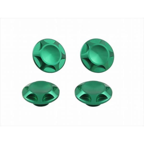 4945716118365  NASA�^�C�v�L���b�v�{���g�J�o�[ M8�p DARK GREEN 4PCS  001820-08 POSH F