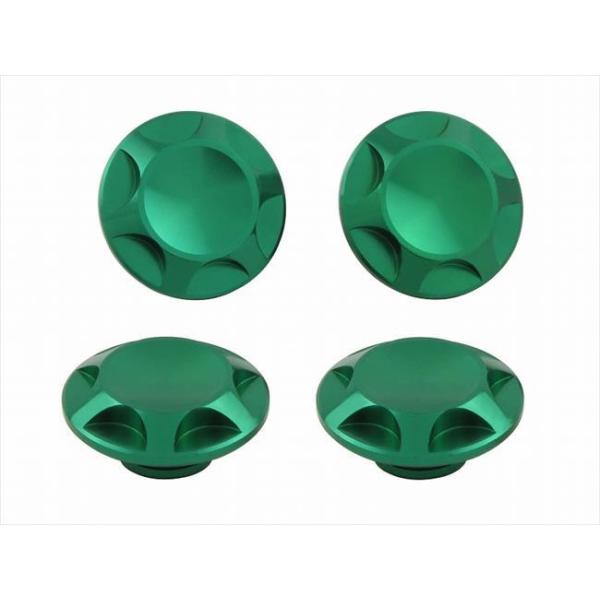 4945716118495  NASA�^�C�v�L���b�v�{���g�J�o�[ M10�p DARK GREEN 4PCS  001821-08 POSH