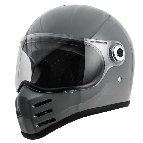 ライス頭 RIDEZ ライズ 4527625127678 X HELMET GROSS GRAY/BLACK EDITION L
