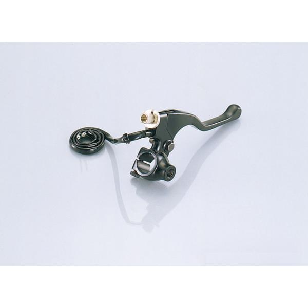 他サイト： 4990852525102  525-0700101 Rレバー＆ホルダーSET　ショート/ブラック/ミラーホルダー付 KITACO キタコの商品画像