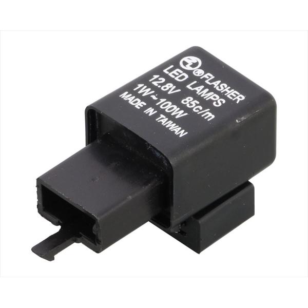 他サイト： 4990852116621  755-0400940 LEDウインカー対応フラッシャーリレー　角型・3Pタイプ KITACO キタコの商品画像