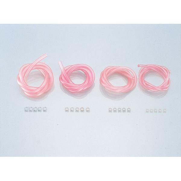 他サイト： 定形外 4990852083558  991-0811000 スーパーフュエルホースSET　ピンク/内径φ8×1m KITACO キタコの商品画像