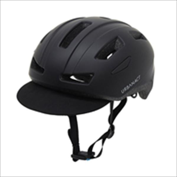 5月中旬入荷予定　アイデス  4523256039687  アーバンアクト マットタイプ ブラック ジュニア 自転車 ヘルメット