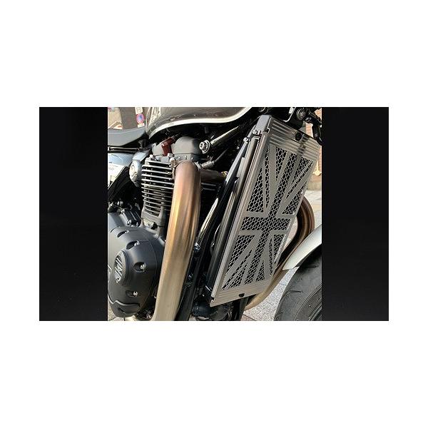 OGK Kabuto VORGUE ラジエターガード ステンレス TRIUMPH MODERN