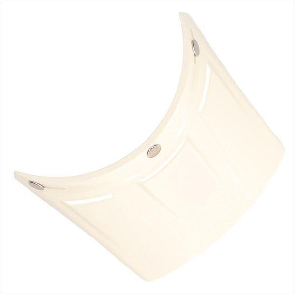 他サイト： LEAD  4952652072576  リード PZ-011A ダックビルバイザー ホワイト バイク ヘルメット オプション リペア パーツ 補修の商品画像